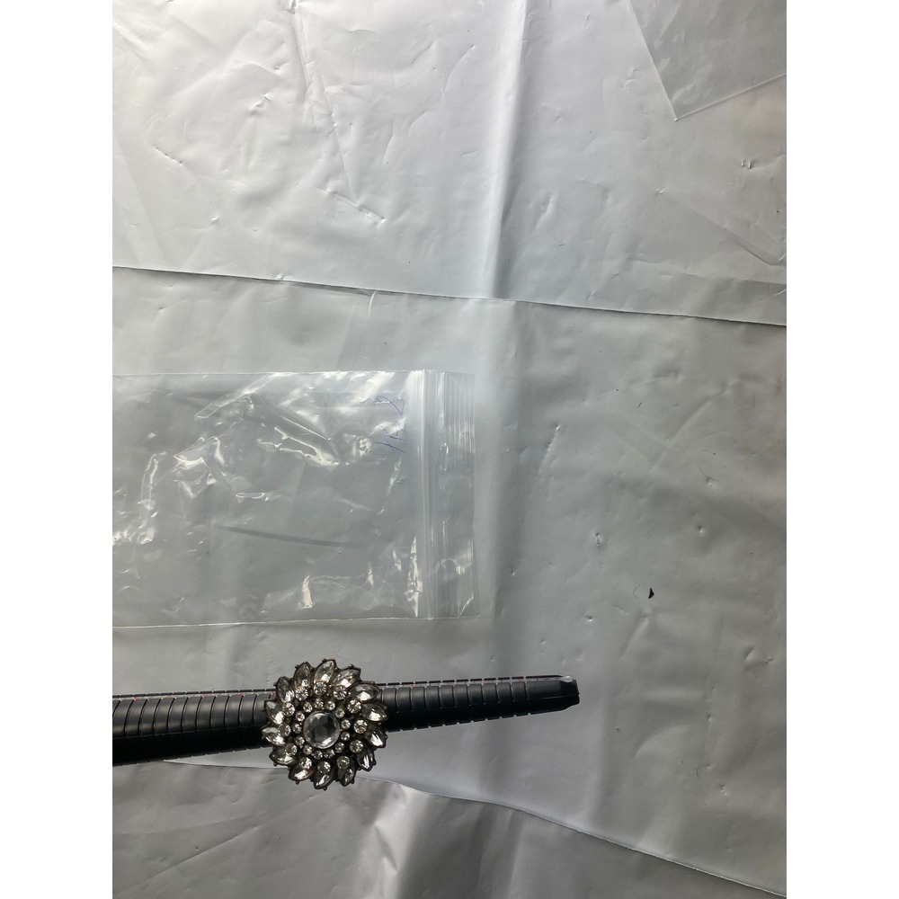 Sparkling Flower Statement Ring Crystal Rhineston… - image 2